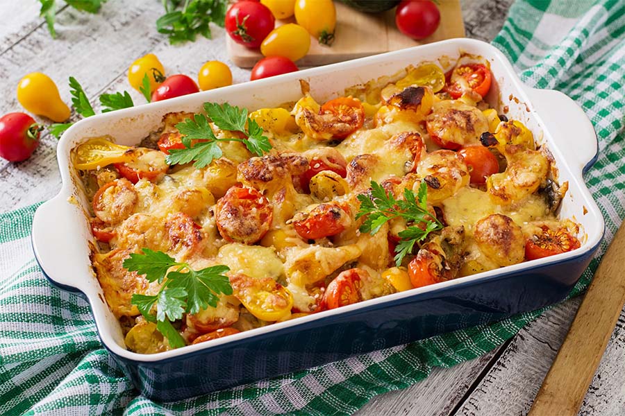 Pasta Überbacken